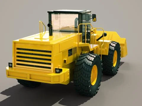 Front loader Stock Illustration
