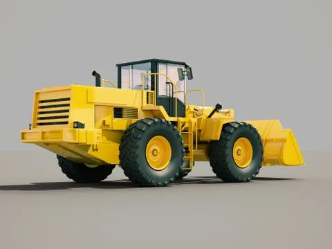 Front loader 스톡 일러스트
