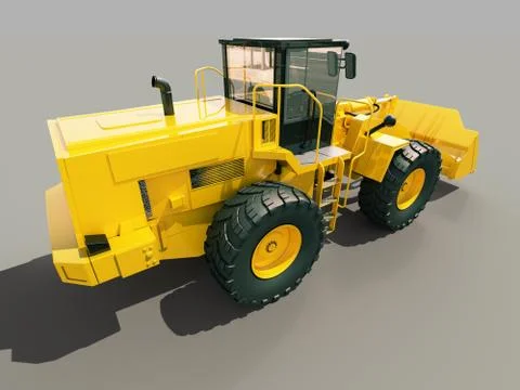 Front loader Illustrazione stock