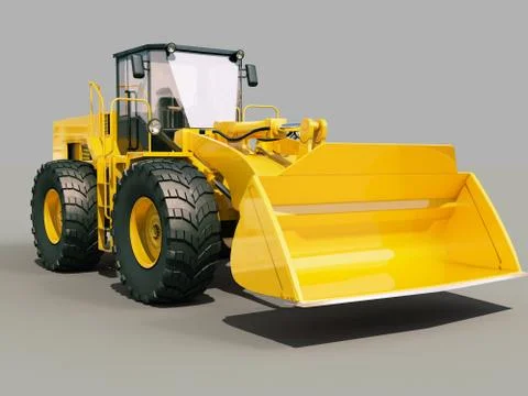 Front loader 스톡 일러스트