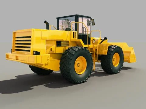 Front loader Stock Illustration