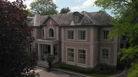 Front of Mansion 스톡 동영상 166324749