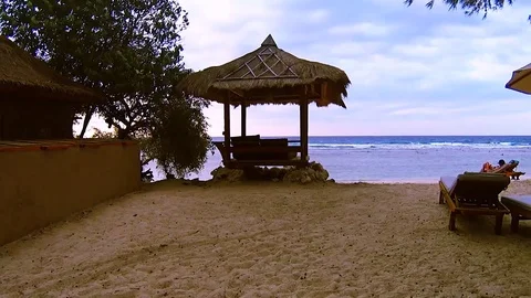 Front Ocean, holiday place Stock Footage 77877467