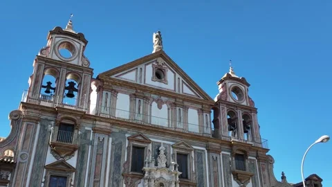 Front of Palacio de la Merced in Cordoba Stock Footage 296295800