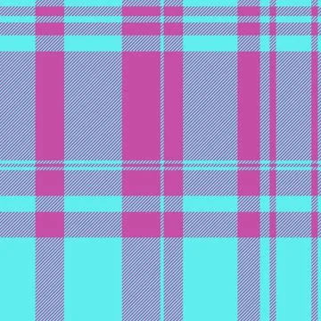 Front pattern seamless fabric, fluffy texture tartan vector. Intricate back.. 스톡 일러스트