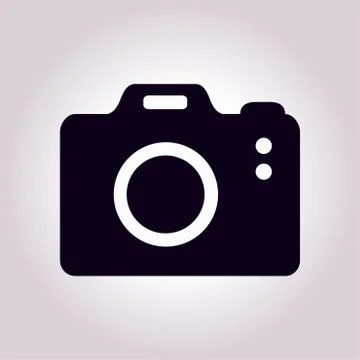Front photo camera Stock Illustration