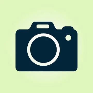 Front photo camera Stock Illustration