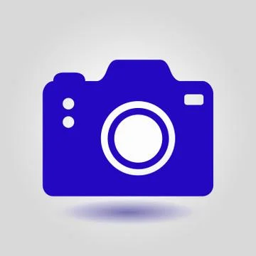 Front photo camera Stock Illustration