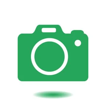 Front photo camera Stock Illustration