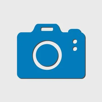 Front photo camera. Stock Illustration