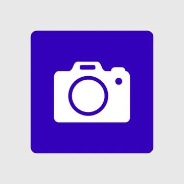 Front photo camera. Stock Illustration