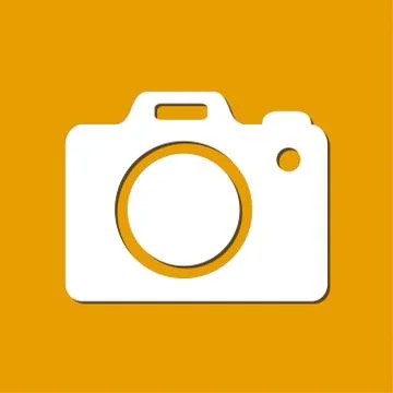 Front photo camera. Stock Illustration