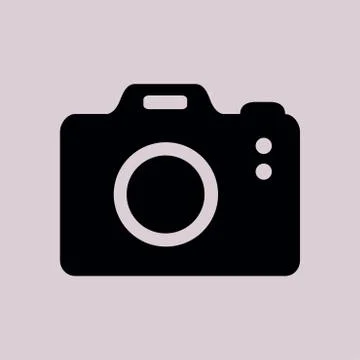 Front photo camera. Stock Illustration