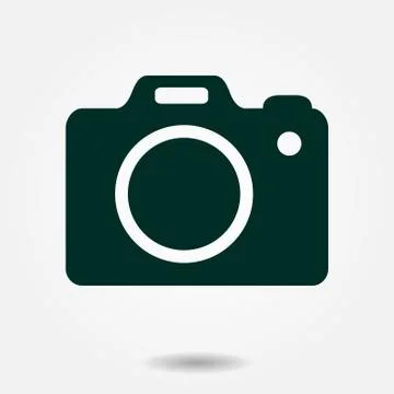 Front photo camera. Stock Illustration