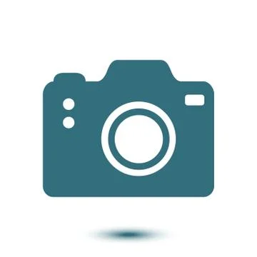 Front photo camera. Stock Illustration