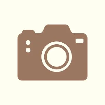 Front photo camera. Stock Illustration
