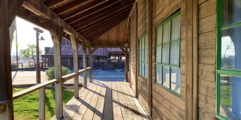 Front porch Stock Footage 126268212