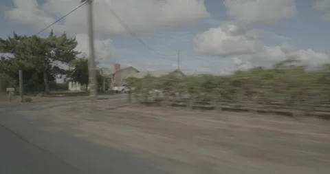 Front right driving plate - Armstrong Road at West Lane, Armstrong Stock Footage 293462506
