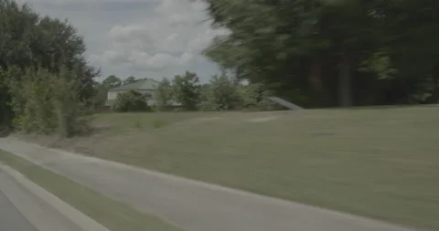 Front right driving plate - Benedict Street at Wilkes Road, Columbia Stock Footage 285059676
