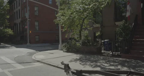 Front right driving plate - Dean Street at Hoyt Street, Brooklyn Stock Footage 254341260