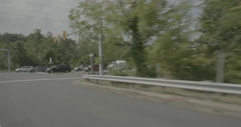 Front right driving plate - Highway 286 at Fox Mill Road, Reston Video stock 284870375