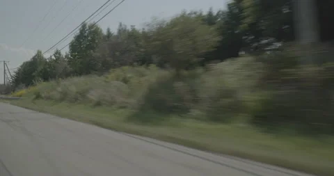Front right driving plate - Highway 123 at Highway 647, Greenbriar 스톡 동영상 284887506
