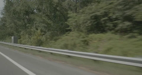Front right driving plate - Highway 95 at Highway 123, Lorton Stock Footage 284889643