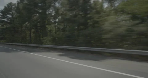 Front right driving plate - Highway 95 at Shell Road, Bellwood Stock Footage 284952389