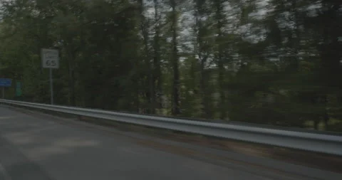 Front right driving plate - Highway 95 at Wagner Road, Petersburg Stock Footage 284960347