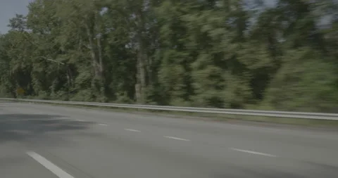 Front right driving plate - Highway 95 at State Line Road, Hamer Stock Footage 285052079