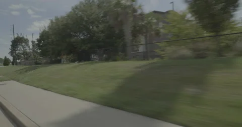 Front right driving plate - Highway 76 at Elmwood Avenue, Columbia Stock Footage 285089932