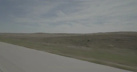 Front right driving plate - Highway 80 at Mile 4 Bushnell Vídeo Stock 289908590