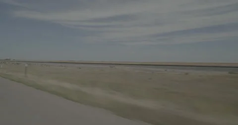 Front right driving plate - Highway 385 at Sarpy Road Alliance Stock Footage 290058748