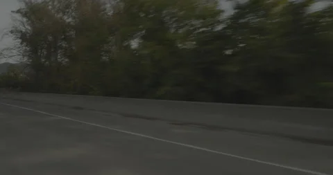 Front right driving plate - Highway 101 at Second Street, San Rafael Vídeo Stock 293091201