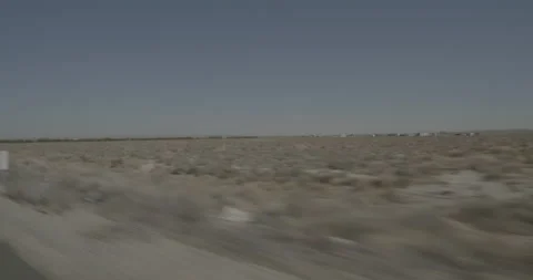 Front right driving plate - Highway 14 at West Avenue G, Lancaster Vídeo Stock 293694010