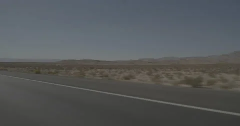 Front right driving plate - Highway 15 at Mile 16, Jean Vídeo Stock 294546681