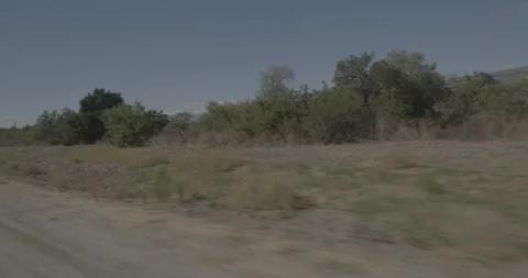 Front right driving plate - Highway 150 at Mile 23, Ojai Stock Footage 294706349