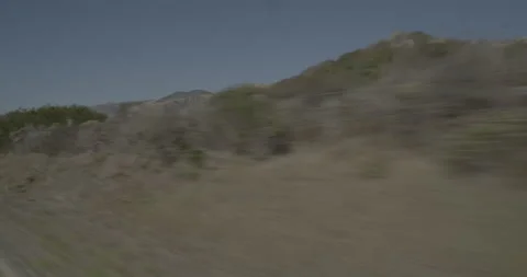 Front right driving plate - Highway 1 at Mile 70, Ragged Point Stock Footage 294926372