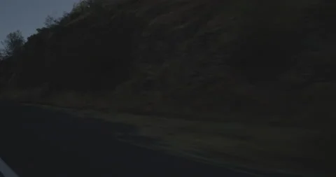 Front right driving plate - Highway 120 at Mile 20, Chinese Camp Stock Footage 295047161