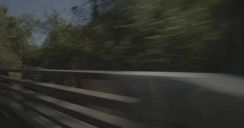 Front right driving plate - Highway 180 at Mile 92, Dunlap Vídeo Stock 295207112