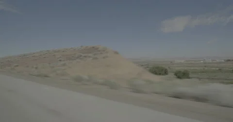 Front right driving plate - I-80 at Mile 256, Dunphy Stock Footage 285247373