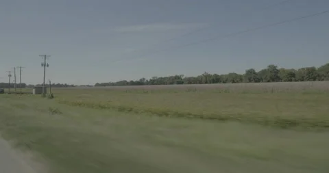 Front right driving plate - Mound City Road at St John's Cemetery, West Memphis 库存影片 253366648
