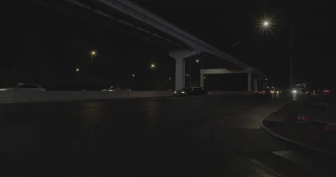 Front right driving plate - Sands Avenue at Manhattan Street, Las Vegas Stock Footage 294385740