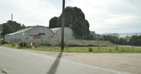 Front right driving plate - Stenmark Dr at Winehaven, Richmond Video stock 113729470
