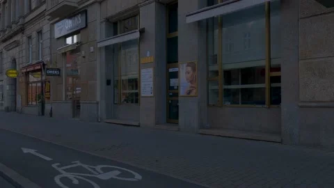 FRONT RIGHT - Passenger side driving plate - Wroclaw, Poland. polandwroclaw0001 Stock Footage 163713460