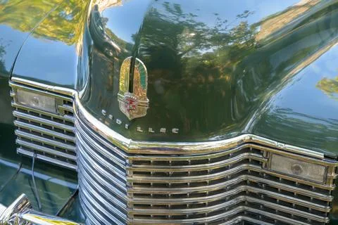Front Section of 1941 Cadillac Stock Photos