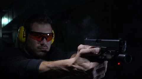 Front side angle of shooting in super slow motion 100 fps Stock Footage 61584156