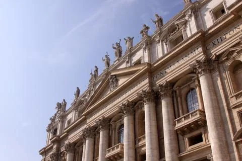 Front of St. Peter's Stock Photos