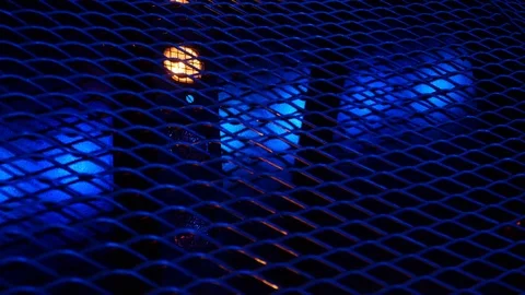 Front Stage Lights Stock Footage 81564360