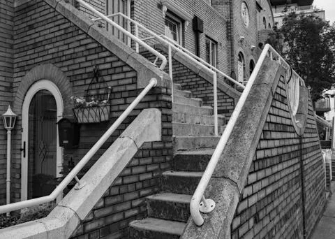 Front Steps in Dublin Stock Photos